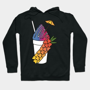 Snow Cone with Umbrella Hoodie